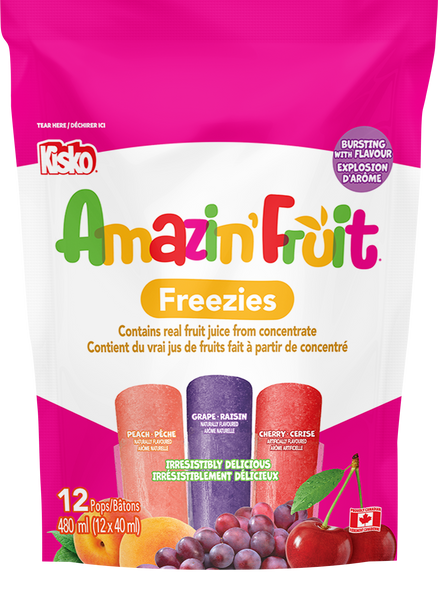 Kisko Amazin' Fruit Freezies (Grape)