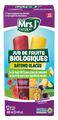 "Mrs. J's Natural" jus de fruits bio