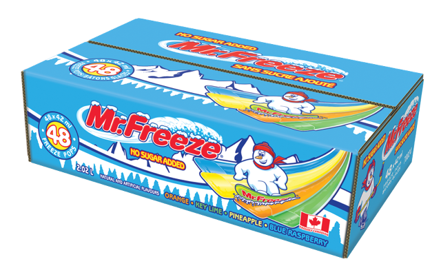 M. Freeze sans sucre ajouté
