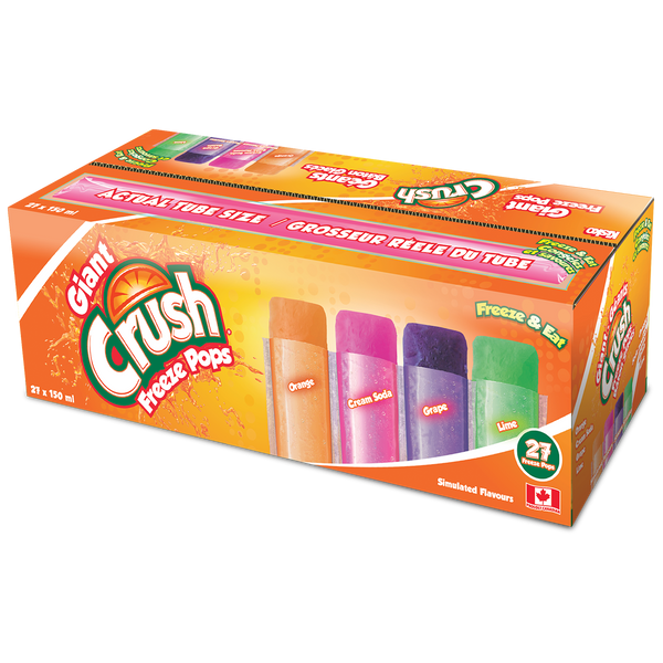 Crush Giant Freeze Pops